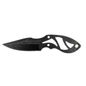 Compact and Ultra-strong D2 Steel Phoenix Feather Knife