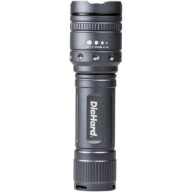 600 Lumen Aluminum Twist Focus Flashlight with 3 Light Settings