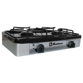 Koblenz 16000 BTU Liquid Propane Gas 2 Burner Outdoor Stove