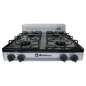 Koblenz 16000 BTU Liquid Propane Gas 4 Burner Outdoor Stove