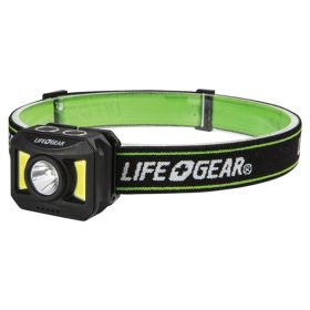 Life+Gear 300 Lumen Adventure USB Rechargeable Headlamp