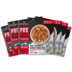 6 CT ReadyWise Pro Adventure Meal Beef Bulgogi and Kimchi Fried Rice