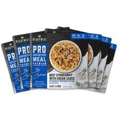 6 CT ReadyWise Pro Adventure Meal Beef Stroganoff with Mushroom Cream Sauce