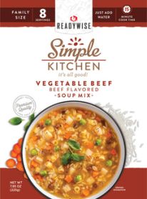 6 CT Case Vegetable Beef Soup