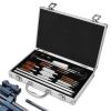 126 Piece Durable Aluminum Universal Gun Cleaning Kit