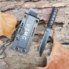 Compact Necklace EDC Survival Pocket Knife For Self Defense