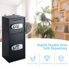 Large Heavy-Duty Steel SafeGuard Digital Double-Door Safe