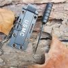 Compact Necklace EDC Survival Pocket Knife For Self Defense