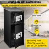 30" Strong Iron Double Door Digital Safe Box; 2.6 Cubic Feet