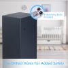 Large Heavy-Duty Steel SafeGuard Digital Double-Door Safe