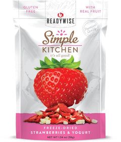 6 CT Case Simple Kitchen Strawberries & Yogurt