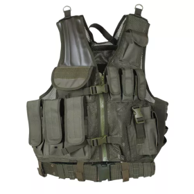 Big & Tall Mach 1 Tactical Vest (Color: Olive Drab)