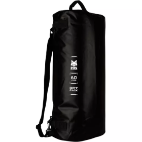 60 Liter Duffle-Rucksack Waterproof Zipper  840D - Black (Color: Black)