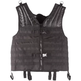 Big & Tall Modular Vest (Color: Black)