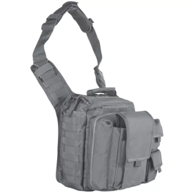 Over The Headrest Tactical Go To Bag (Color: Grey)