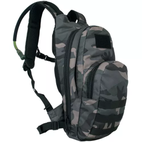 Compact Modular Hydration Backpack (Color: Midnight Woodland)