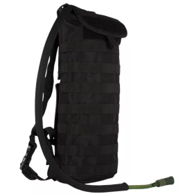 Modular Hydration Carrier With Straps- 600 Denier Material (Color: Black)