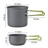 5-Piece Lightweight Camping Cookware Set with Carry Bag